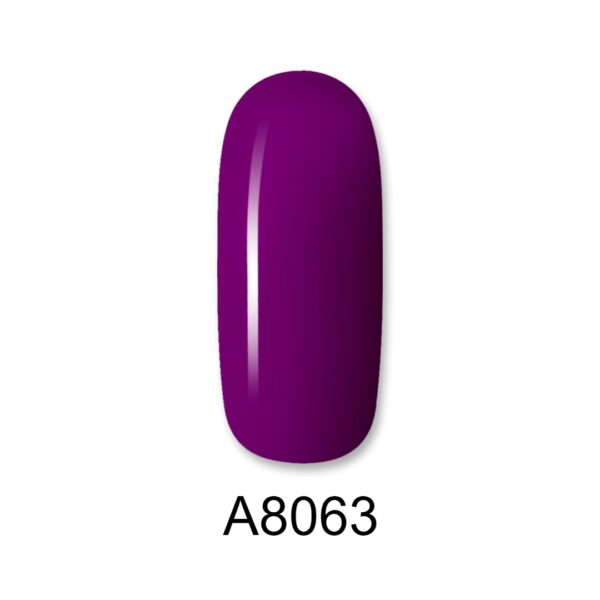 8063 ALOHA 8ml – Color Coat A8063 / Χρώμα: Κόκκινο Βιολετί (Red Violet)