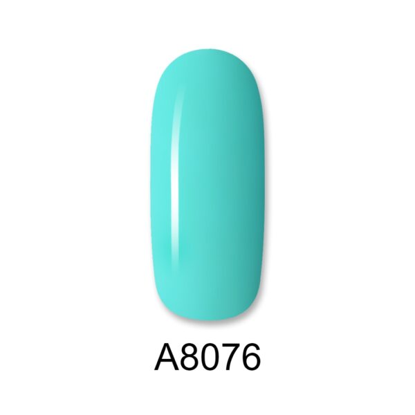 ALOHA 8ml – Color Coat A8076 / Χρώμα: Τιρκουάζ (Turquoise)