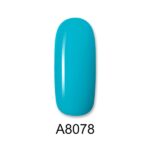 ALOHA 8ml – Color Coat A8078 / Χρώμα: Σκούρο γαλάζιο (Light Blue)