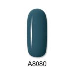 ALOHA 8ml – Color Coat A8080 / Χρώμα: Πράσινο Πετρόλ (Petrol Green)