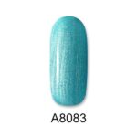 ALOHA 8ml – Color Coat A8083 / Χρώμα: Γαλαζο-πράσινο Περλέ (Pearl Blue Turqoise)