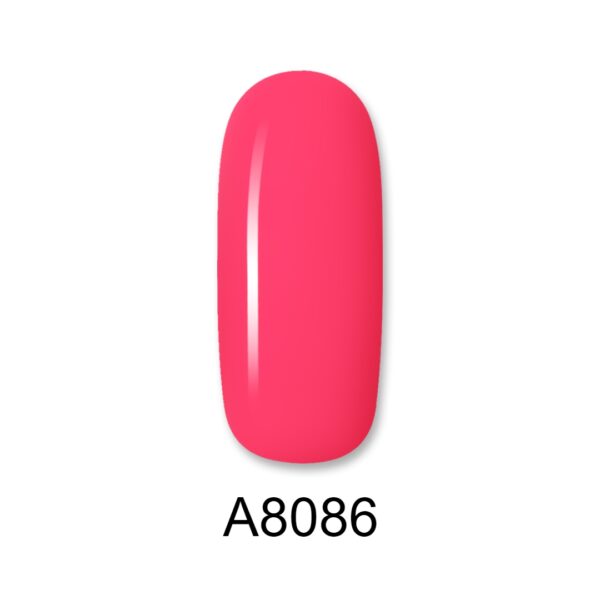 8086 ALOHA 8ml – Color Coat A8086 / Χρώμα: Τριανταφυλλί Neon (Neon Rose)