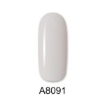 8091 ALOHA 8ml – Color Coat A8091 / Χρώμα: Γκρι-μπεζ του πάγου (Ice Beige)