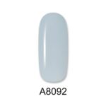 8092 ALOHA 8ml – Color Coat A8092 / Χρώμα: Γκρι-σιέλ απαλό (Soft Blue-Gray)