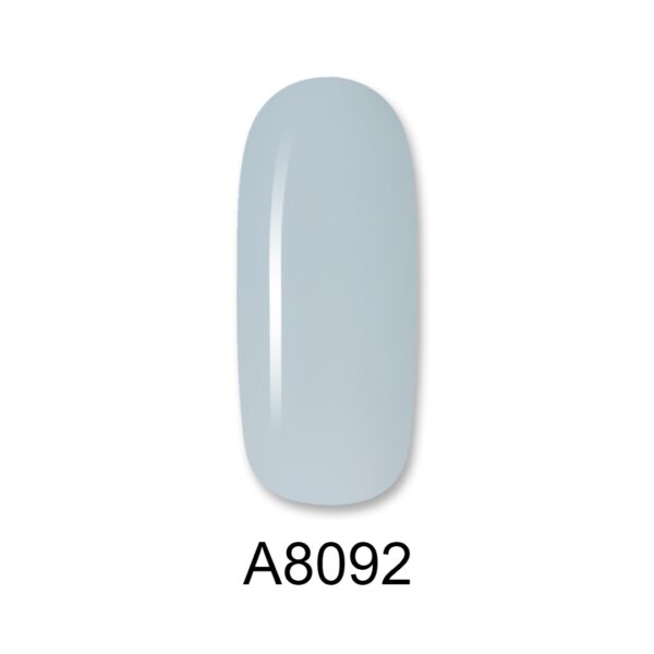 8092 ALOHA 8ml – Color Coat A8092 / Χρώμα: Γκρι-σιέλ απαλό (Soft Blue-Gray)