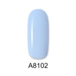 8102 ALOHA 8ml – Color Coat A8102 / Χρώμα: Σιέλ Βιολετί (Light Blue Violet)