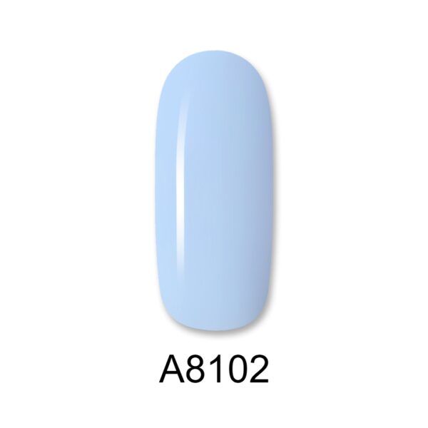 8102 ALOHA 8ml – Color Coat A8102 / Χρώμα: Σιέλ Βιολετί (Light Blue Violet)