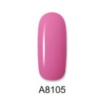 ALOHA 8ml – Color Coat A8105 / Χρώμα: Ροζ Φούξια (Pink Fuschia)