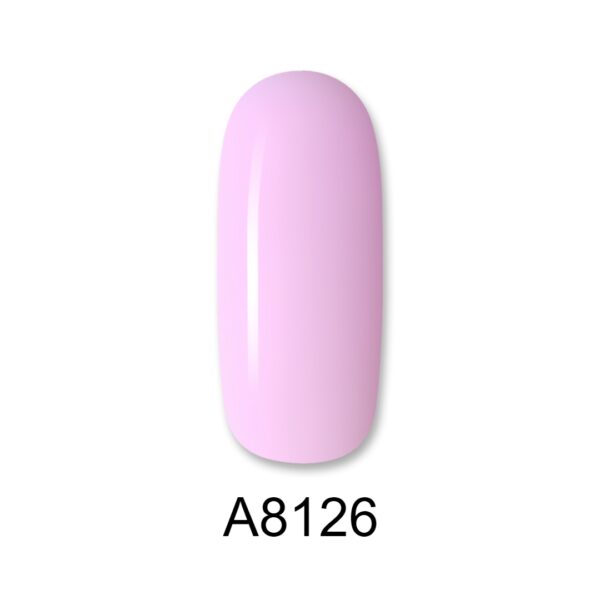 ALOHA 8ml – Color Coat A8126 / Χρώμα: Baby pink (Παστέλ κουφετί)