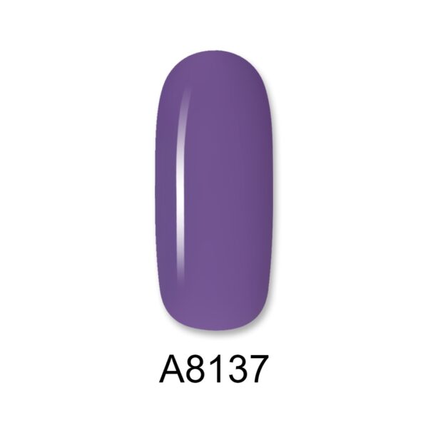 ALOHA 8ml – Color Coat A8137 / Χρώμα: Soft Purple (Μωβ ανοιχτό)