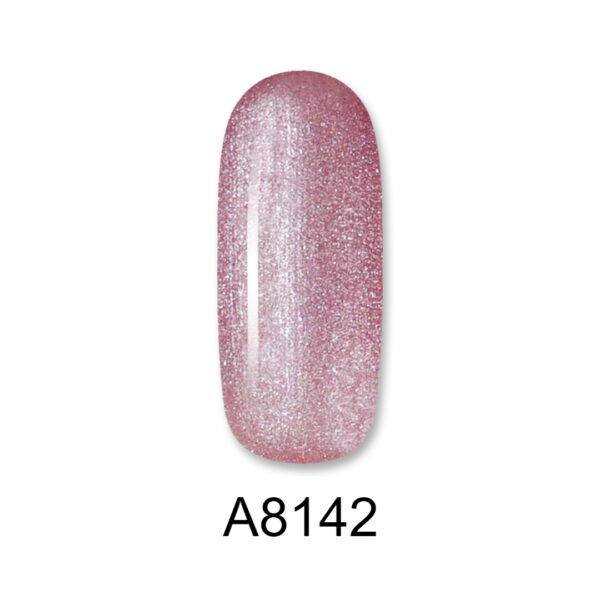 8142 ALOHA 8ml – Color Coat A8142 / Χρώμα: Rose Gold Metallic (Μεταλλικό Ροζ-Χρυσό)
