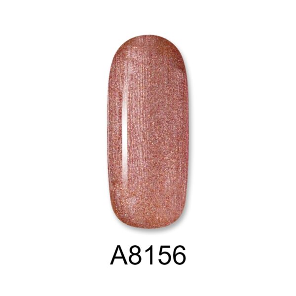 8156 ALOHA 8ml – Color Coat A8156 / Χρώμα: Dark Copper Metallic (Σκούρο Χάλκινο Μεταλλικό)