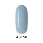 ALOHA 8ml – Color Coat A8158 / Χρώμα: Cyan Gray (Γκριζοπράσινο)