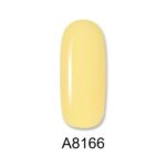 ALOHA 8ml – Color Coat A8166 / Χρώμα: Soft Banana Yellow (Απαλό μπανανί)