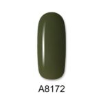 ALOHA 8ml – Color Coat A8172 / Χρώμα: Dark Olive Gray (Γκρι-Λαδί σκούρο)