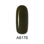 ALOHA 8ml – Color Coat A8176 / Χρώμα: Dark Military Green (Πράσινο στρατού σκούρο)