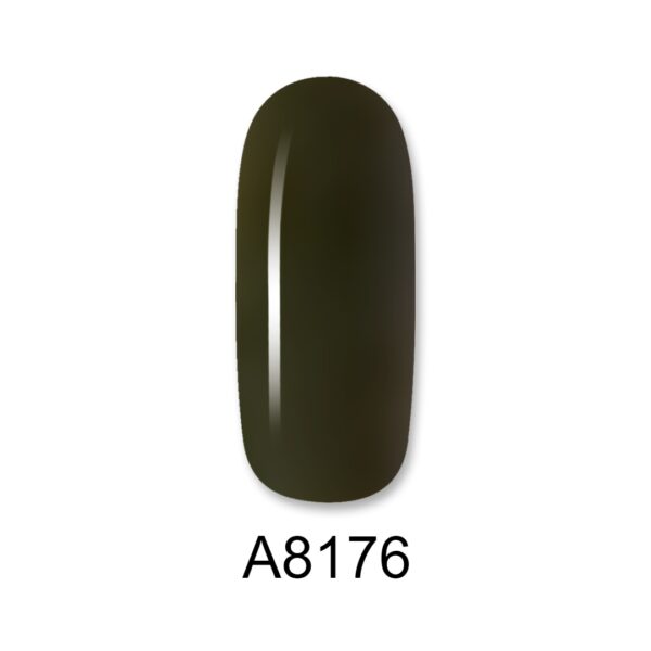 ALOHA 8ml – Color Coat A8176 / Χρώμα: Dark Military Green (Πράσινο στρατού σκούρο)