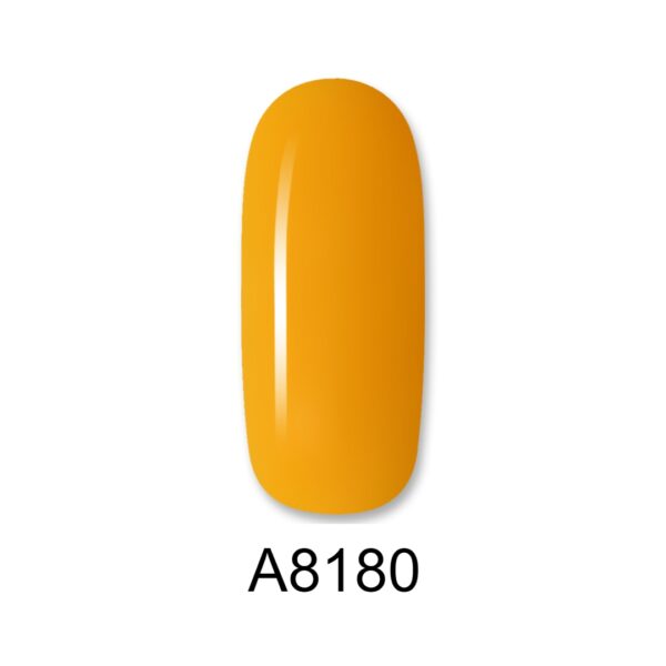 ALOHA 8ml – Color Coat A8180 / Χρώμα: Mustard Orange (Μουσταρδί)