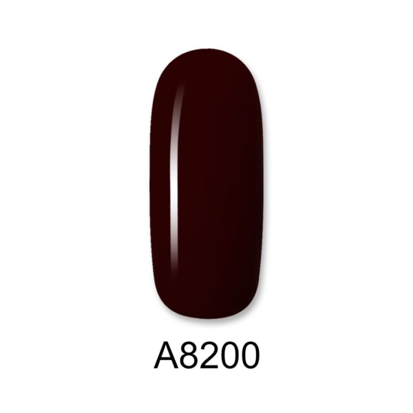 8200 ALOHA 8ml – Color Coat A8200 / Χρώμα: Dark Redish Brown (Σκούρο καφέ-κόκκινο)