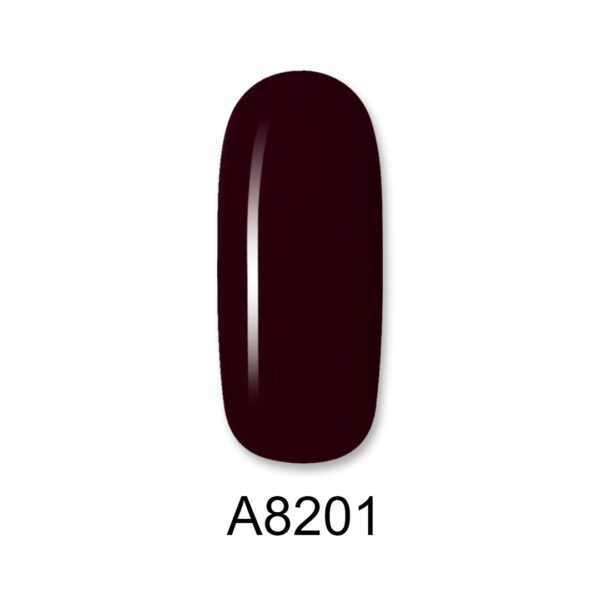 8201 ALOHA 8ml – Color Coat A8201 / Χρώμα: Burgundi (Βουργουνδί)