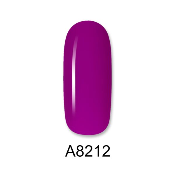 ALOHA 8ml – Color Coat A8212 / Χρώμα: Dark Fuschia (Φούξια σκούρο)