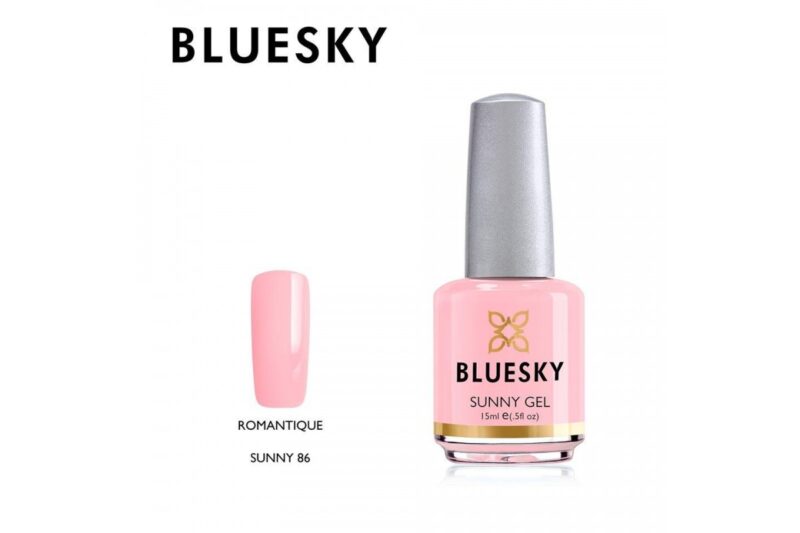 Bluesky Sunny Gel 86 Romantique ,15ml