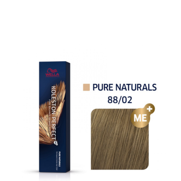 88.02 Wella Professionals Koleston Perfect Me+ 88/02 Ανοιχτό Ξανθό Έντονο Φυσικό Ματ 60ml