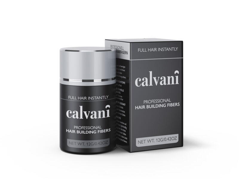 Calvani Hair Building Fibers Σκόνη Πύκνωσης - Auburn (Πυρόξανθο) 12gr