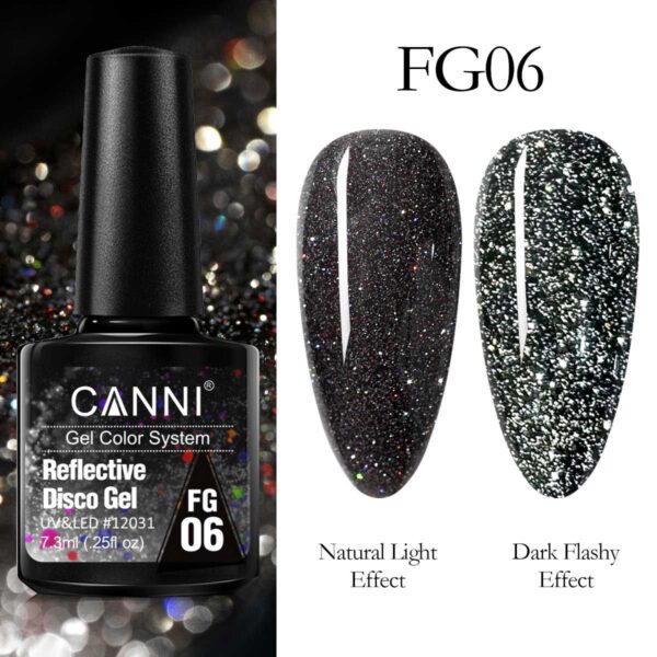 CANNI Reflective Disco Gel FG06