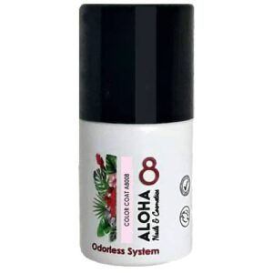 ALOHA 8ml – Color Coat A8008 / Χρώμα: Ροζ κουφετί απαλό (Soft Candy Pink)