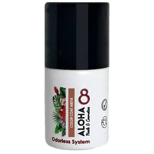 ALOHA 8ml – Color Coat A8018 / Χρώμα: Σοκολατί (Chocolate Brown)