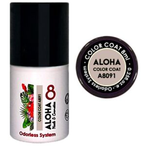 ALOHA 8ml – Color Coat A8104 / Χρώμα: Μωβ Αμέθυστος (Amethyste Mauve)
