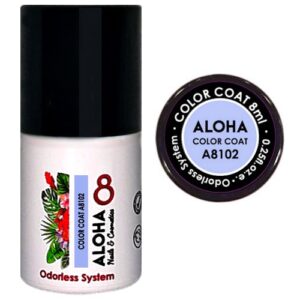 ALOHA 8ml – Color Coat A8104 / Χρώμα: Μωβ Αμέθυστος (Amethyste Mauve)