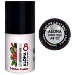 ALOHA 8ml – Color Coat A8120 / Χρώμα: Iridescent Silver Glitter (Ιριδίζον Glitter με ασημί Παγιέτα)