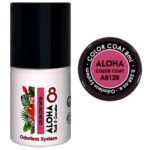 ALOHA 8ml – Color Coat A8128 / Χρώμα: Rose pastel (Σκούρο τριανταφυλλί παστέλ)