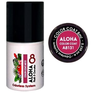 ALOHA 8ml – Color Coat A8136 / Χρώμα: Violet Pixie Glitter (Βιολετί Glitter Ιριδίζον)
