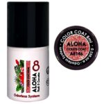 ALOHA 8ml – Color Coat A8146 / Χρώμα: Rose Orange Glitter (Πορτοκαλί Τριανταφυλλί Glitter)
