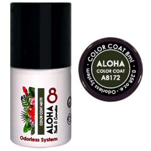 ALOHA 8ml – Color Coat A8185 / Χρώμα: Verde (Πράσινο)