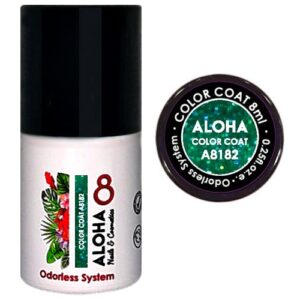 ALOHA 8ml – Color Coat A8185 / Χρώμα: Verde (Πράσινο)