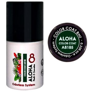 a8185 ALOHA 8ml – Color Coat A8200 / Χρώμα: Dark Redish Brown (Σκούρο καφέ-κόκκινο)