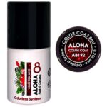 a8192 ALOHA 8ml – Color Coat A8192 / Χρώμα: Bordeaux Glitter (Μπορντώ με Glitter)