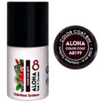 a8199 ALOHA 8ml – Color Coat A8199 / Χρώμα: Tawny Port Wine (Πολύ Σκούρο καφέ-μωβ)