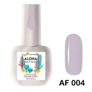 ALOHA 15ml – Color Coat AF 011 / Χρώμα: Απαλό ροζ ροδακινί (Soft Peachy Pink)