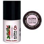 ALOHA 8ml – Nail Repair Gel / Rubber Base για θεραπεία νυχιών, ενισχυμένη με πρωτεΐνες – Χρώμα: Light Pink