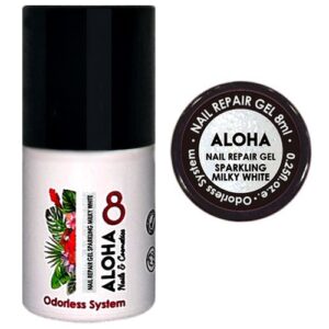 aloha-nails-and-cosmetics-gr-nail-repair-gel-rubber-base-8ml-sparkling-milky-white ALOHA 8ml – Aurora Effect Top Coat σε 6 λάμψεις / ARG-001