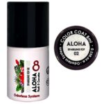 ALOHA 8ml – Sparkling Top Coat No Wipe (χωρίς κολλώδη) / ST 02 – Light Blue
