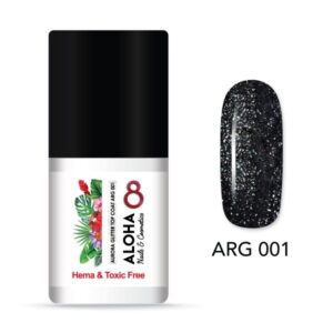 ALOHA 8ml – Aurora Effect Top Coat σε 6 λάμψεις / ARG-001