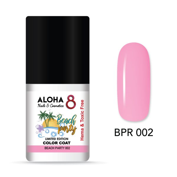 ALOHA 8ml – Beach Party Limited Edition / BPR-002 Bloomy Pink
