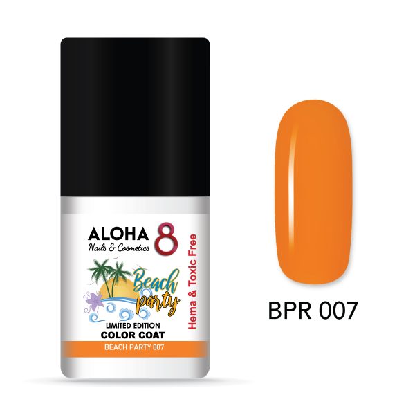 ALOHA 8ml – Beach Party Limited Edition / BPR-007 Tequilla Sunrise