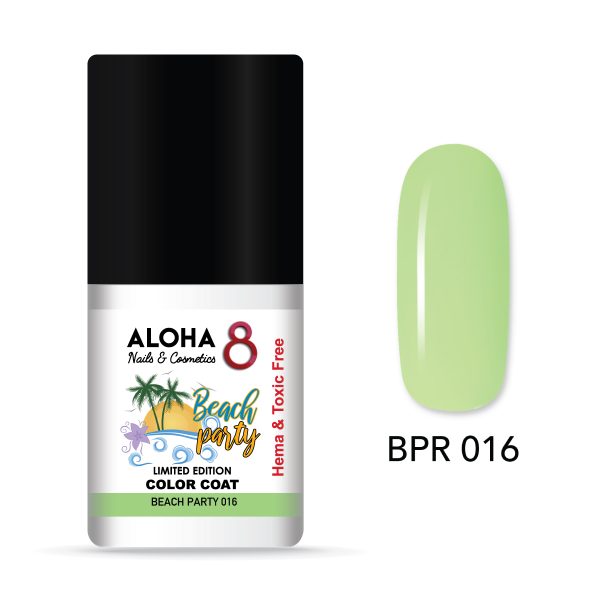 ALOHA 8ml – Beach Party Limited Edition / BPR-016 Kiwi Pina Colada